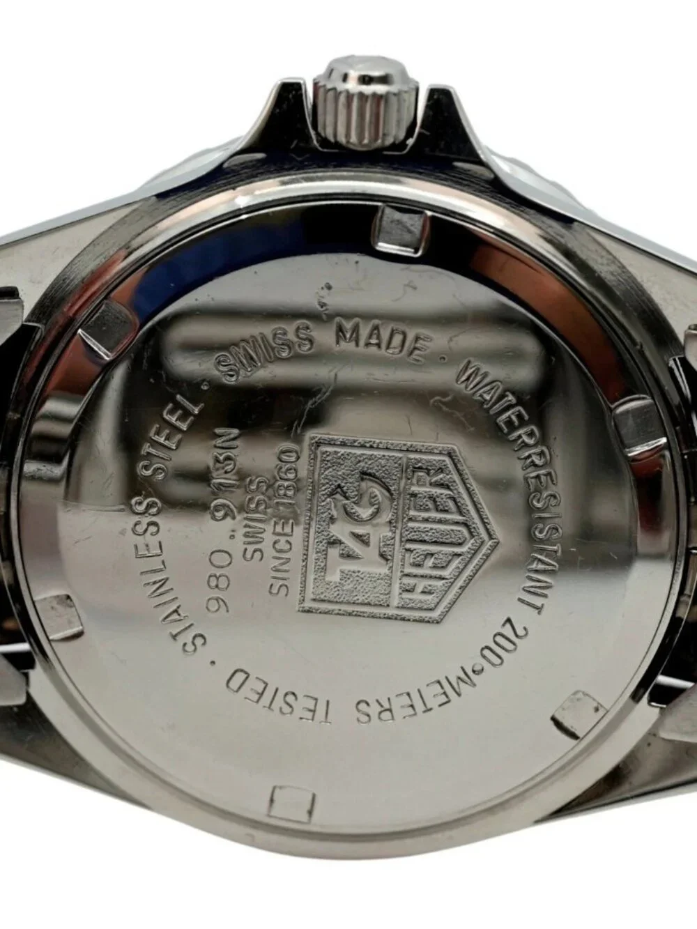 Tag Heuer 37mm Men's 1000 Series Red Dial Dive Jubilee Band JDM Watch 980.913 N